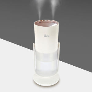 미니가습기 초음파 무선 듀얼분무 휴대용 탁상용 사무실 가습기 화이트 개봉기 | 실사용 후기 - 상품 이미지 2