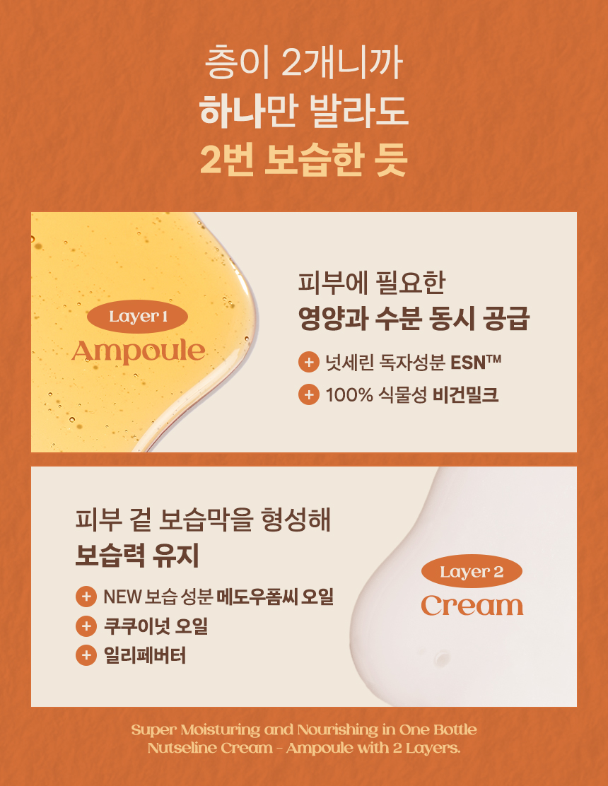 nutseline super nut cream ampoule 150ml
