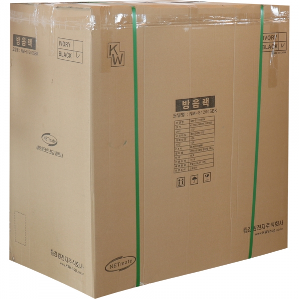 강원전자 넷메이트 방음랙(서버랙) NM-S1200SBK - 상세 이미지 4