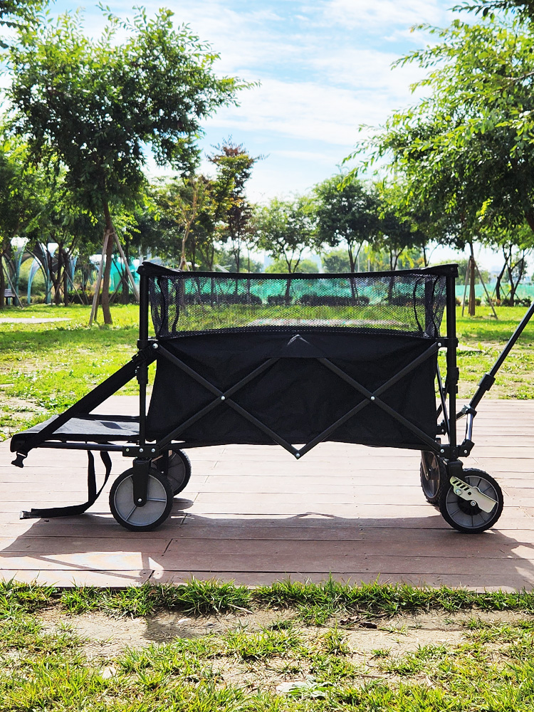 캠프365 캠핑웨건 카트 수레 구루마 손수레 짐수레 폴딩카트 캠핑수레 2단웨건 접이식 왜건