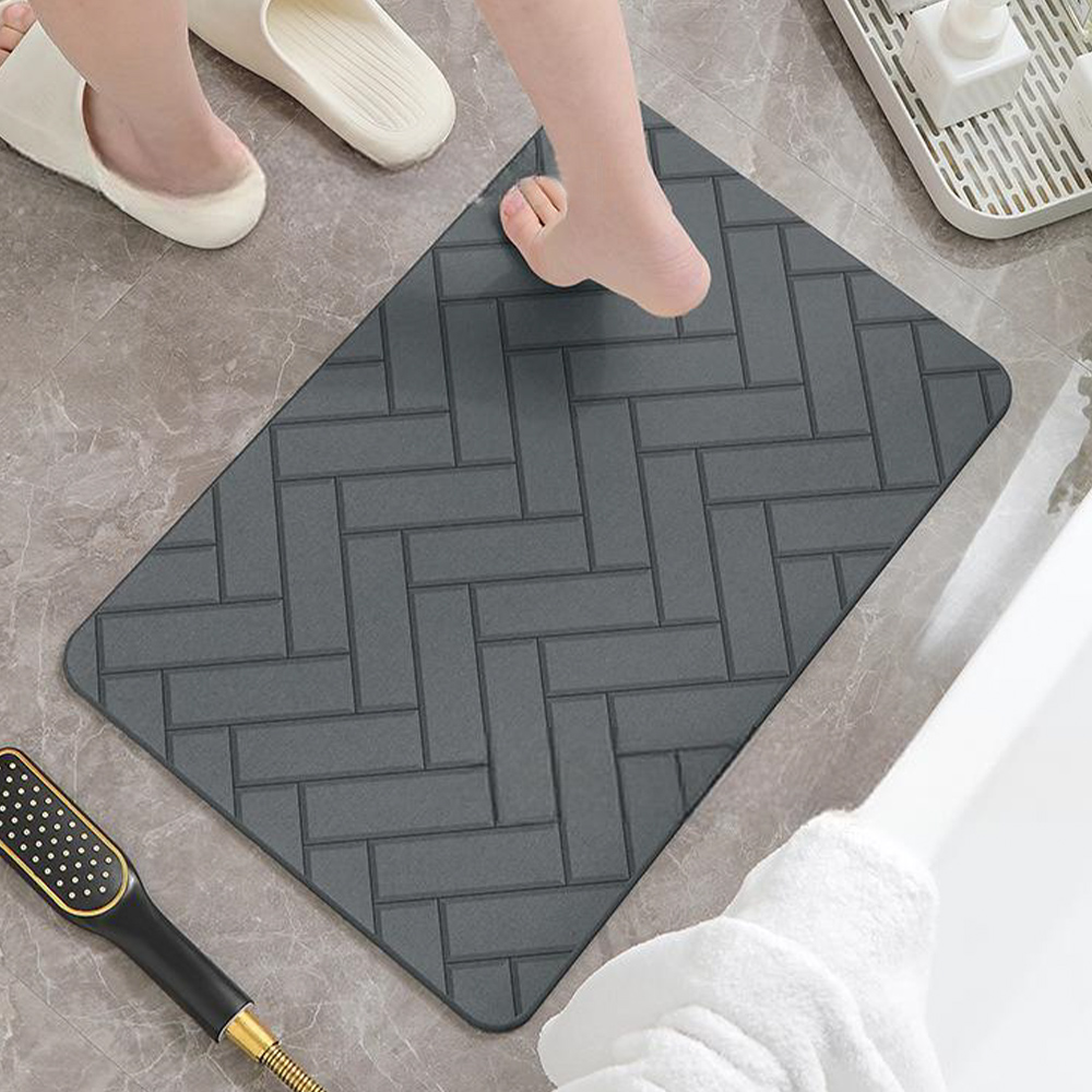 고급형 헤링본 규조토발매트 주방 싱크대 욕실 화장실 규조토매트