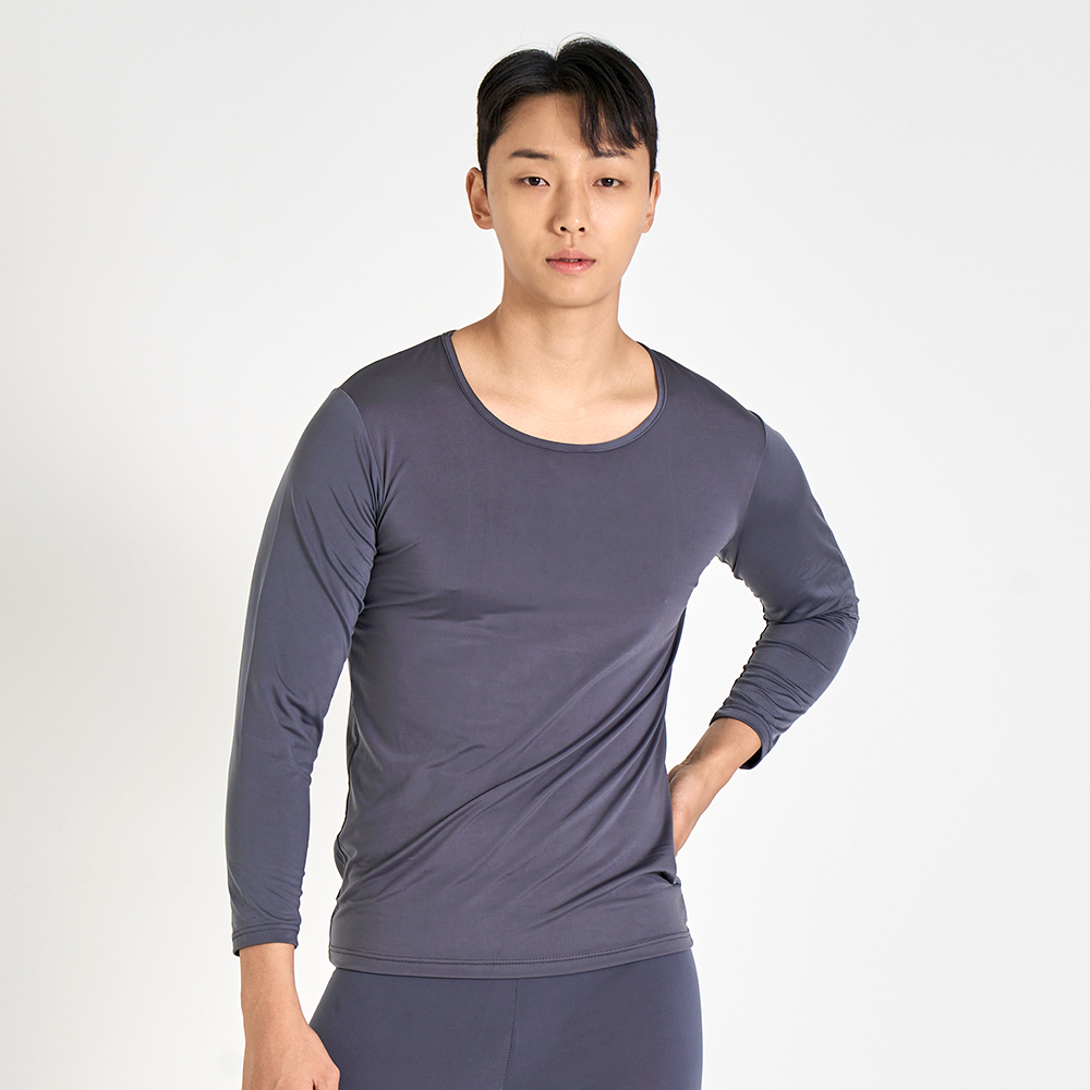 에이원 남성용 발열 기모 내의 상의 88001 - 상세 이미지 2