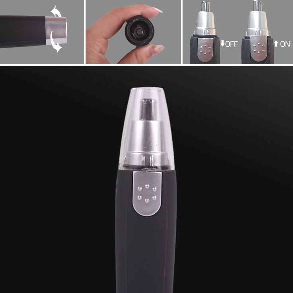 스텐 코털 제거기 건전지 이중 커버 잔털 안전 방수 정리기 제품 이미지