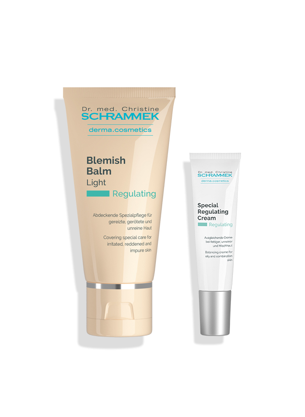 닥터슈라멕 블레미쉬 밤 40ml + 스페셜 레귤레이팅 크림 15ml , 지복합성 피부 / 수부지 피부 / 유수분 밸런스 / 피지 밸런스에 도움 - 상품 이미지
