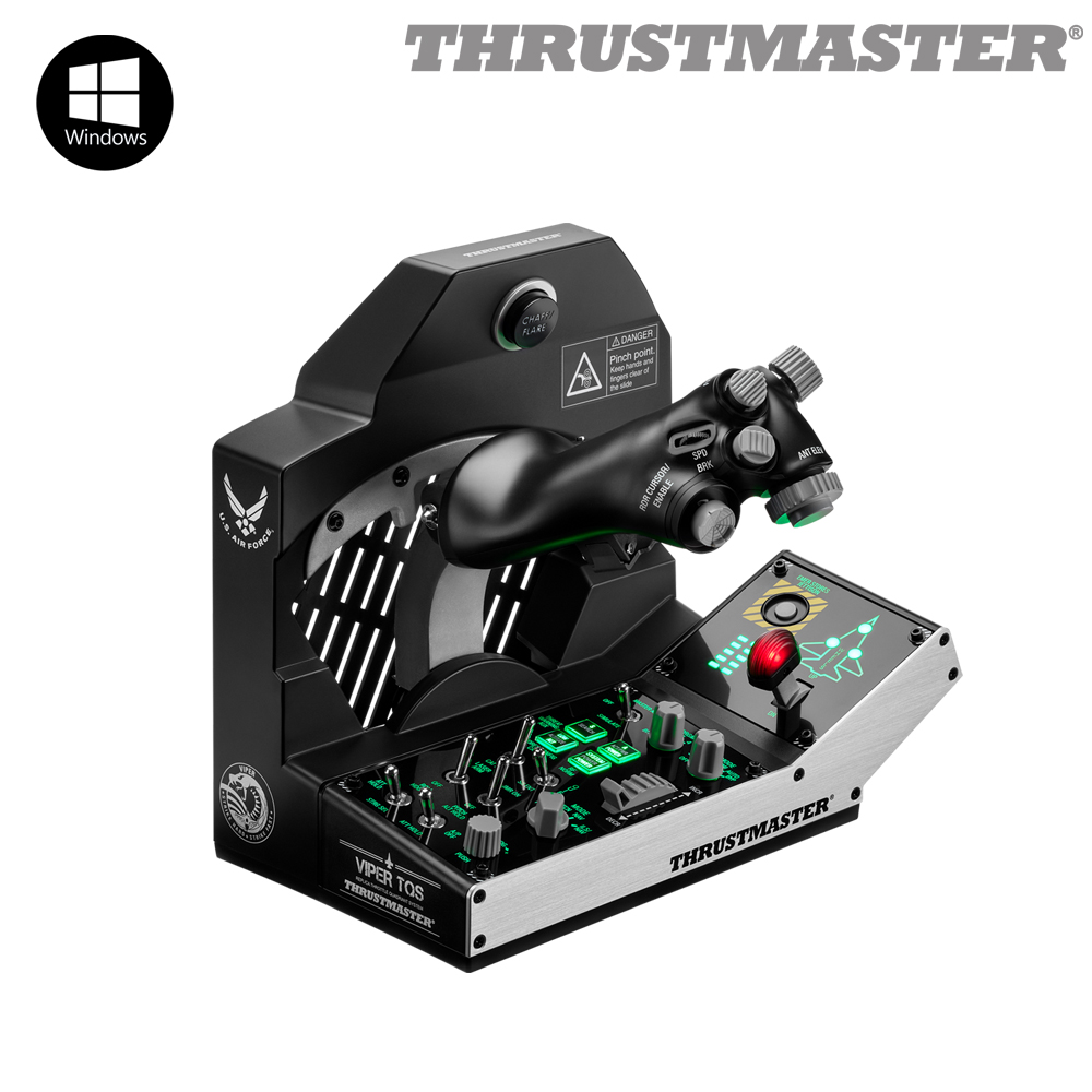트러스트마스터 VIPER TQS MISSION PACK (PC) 비행 조이스틱 운전 게임 시뮬레이터 장비 - 상세 이미지 2