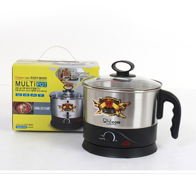 라면조리기 미니 여행용라면포트 휴대용쿠커 전기라면기