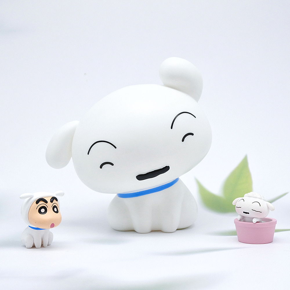 짱구 흰둥이 미니 무드등 갸우뚱 이미지 6