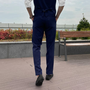 남자 살라디노 봄 가을 프리미엄 슬랙스 정장 바지 28-36 착용 후기 | 사이즈/핏 총정리 - 상품 이미지 4