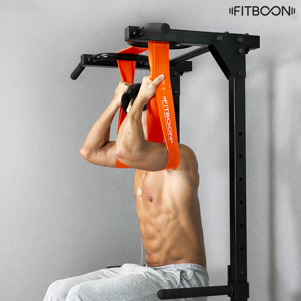 핏분 풀업밴드 7단계 풀업 보조 턱걸이 운동 밴드 스트레칭