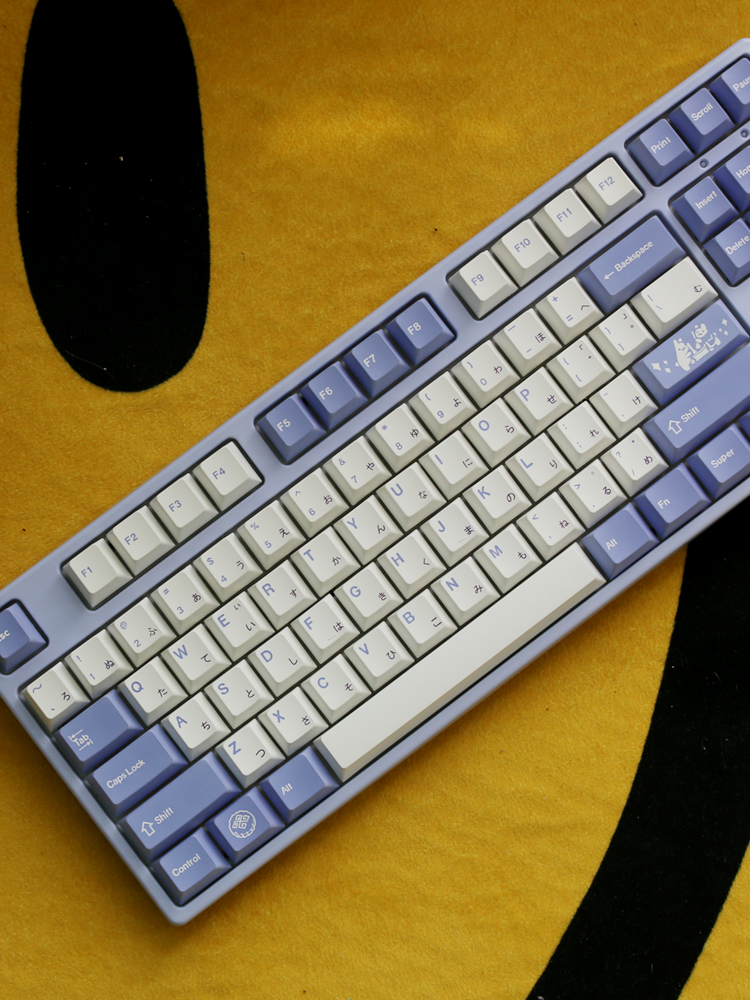 닌자87프로V2 수제 풀윤활 후아노축 아이 패드 폰 태블릿 유 무선 블루투스 조약돌 키보드