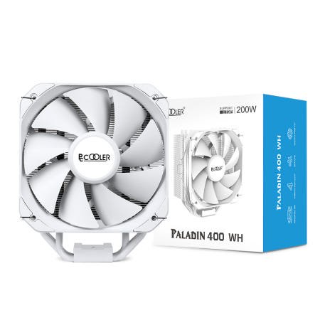 피씨쿨러 팔라딘 PCCOOLER PALADIN 400 공랭 CPU 쿨러 (화이트)