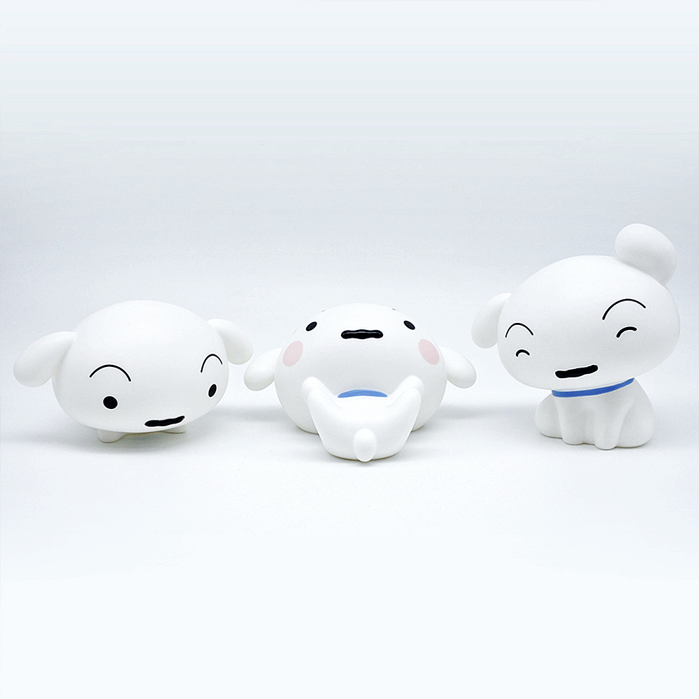 짱구 흰둥이 미니 무드등 갸우뚱 이미지 8