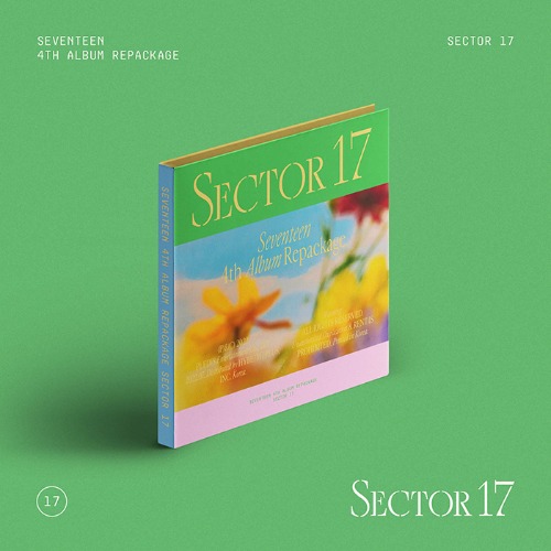 위버스특전 포함 세븐틴 앨범 SEVENTEEN 4집 리패키지 SECTOR 17 섹터17 컴팩트버전 랜덤 - 상품 이미지
