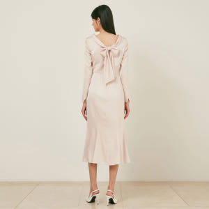 JACQUELINE  dress_Pink 착용 후기 | 사이즈/핏 총정리 - 상품 이미지 2