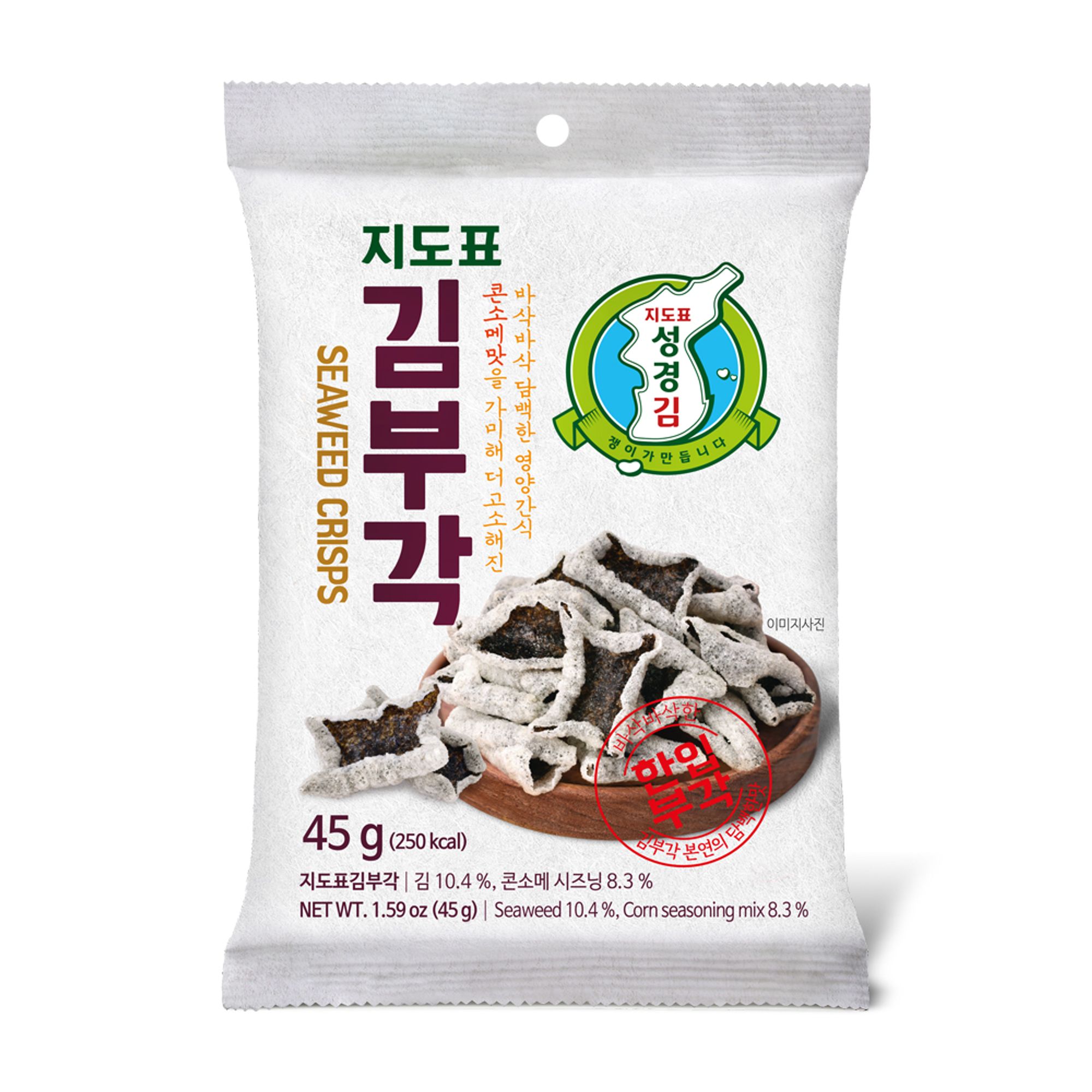 [성경김본사] 성경 한입 김부각(콘소메맛) 45g