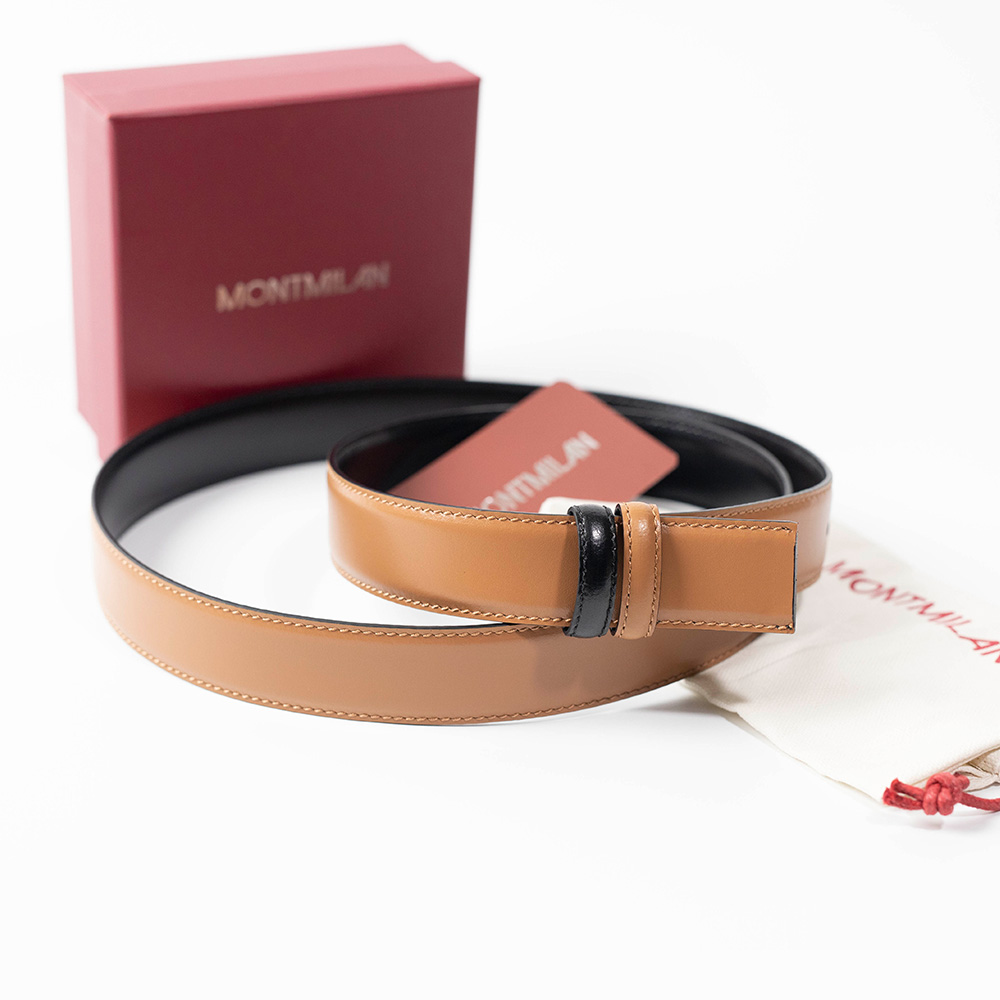 남성벨트 명품 가죽 몽블랑 호환 카멜 허리띠 혁띠 정장 끈 교체 30미리