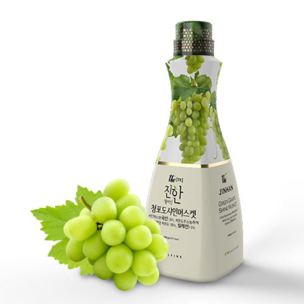 웰파인 더진한 청포도샤인머스켓 농축에이드 과일음료베이스 1.5kg+펌프지원