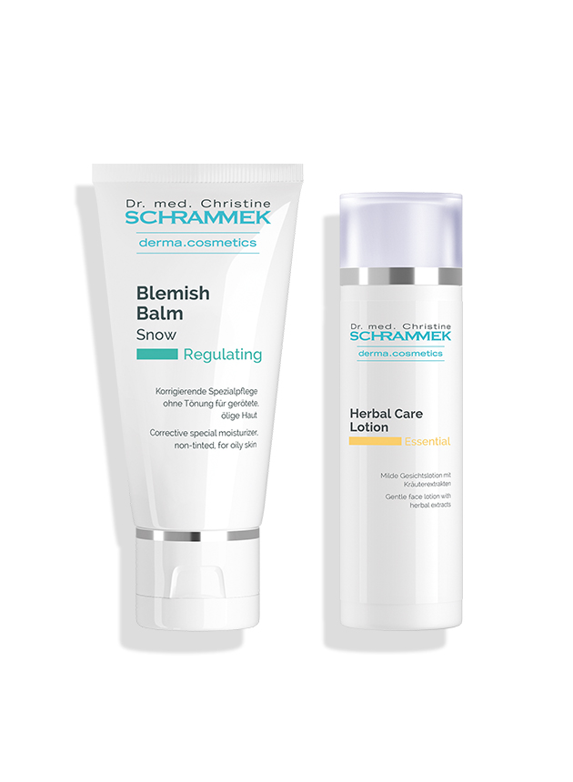 닥터슈라멕 블레미쉬 밤 40ml + 허벌 케어 로션 50ml , 피부결 정돈 / 진정 / 수분 영양 공급 토너 / 후속 스킨 케어에 도움 - 상세 이미지 4