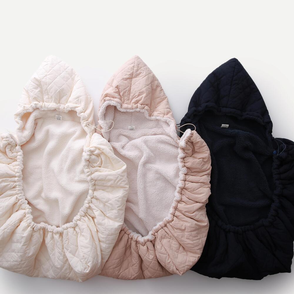 아기띠워머 아기망토 유아 패딩 바람막이 베어
