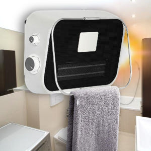 벽걸이 방수 화장실 온풍기 목욕탕 샤워실 욕실 온풍기 욕실용 온풍기 개봉기 | 실사용 후기 - 상품 이미지 1