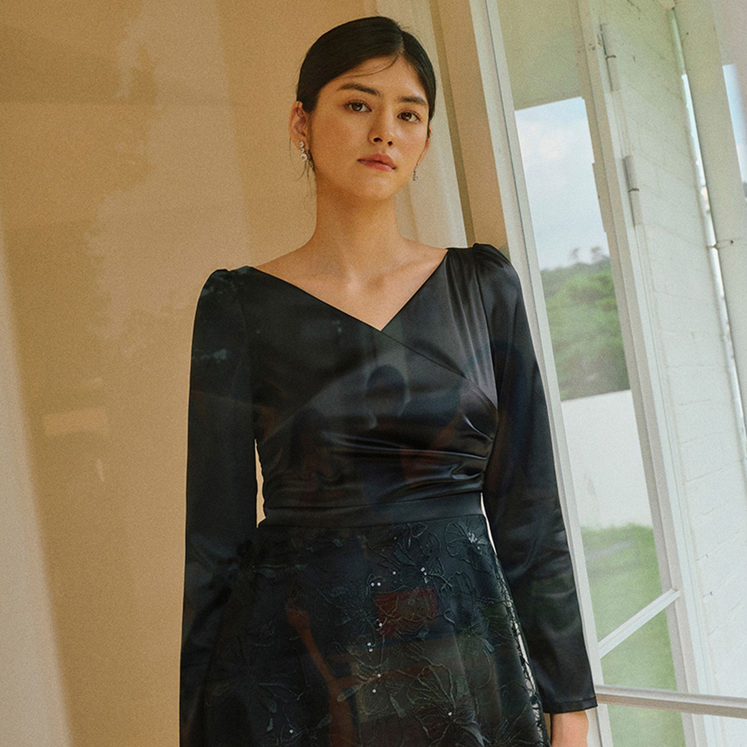 GRACE dress_Black 이미지 2