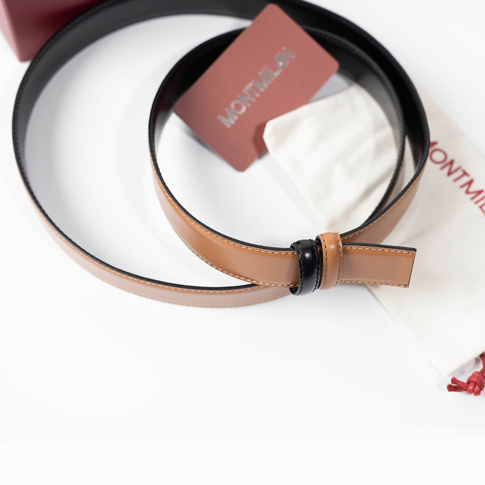 남성 벨트 가죽 교체 허리띠 끈 혁띠 정장 몽블랑 호환 교체 MONTMILAN 양면 29