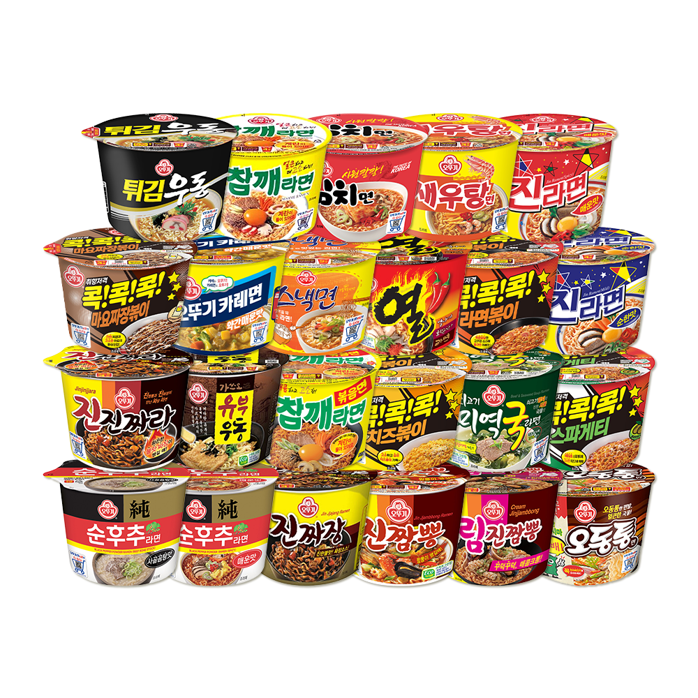 [9개 이상 20% 할인] 오뚜기 용기 컵라면 진라면 매운맛 110g 외 23종 이미지 2