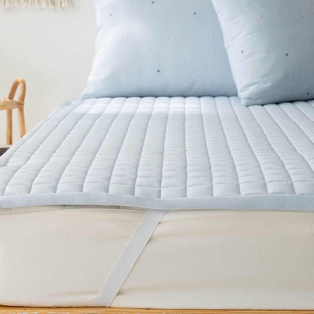 슈퍼싱글패드 알러지케어 퓨어모달 논슬립 고무밴드 침대패드