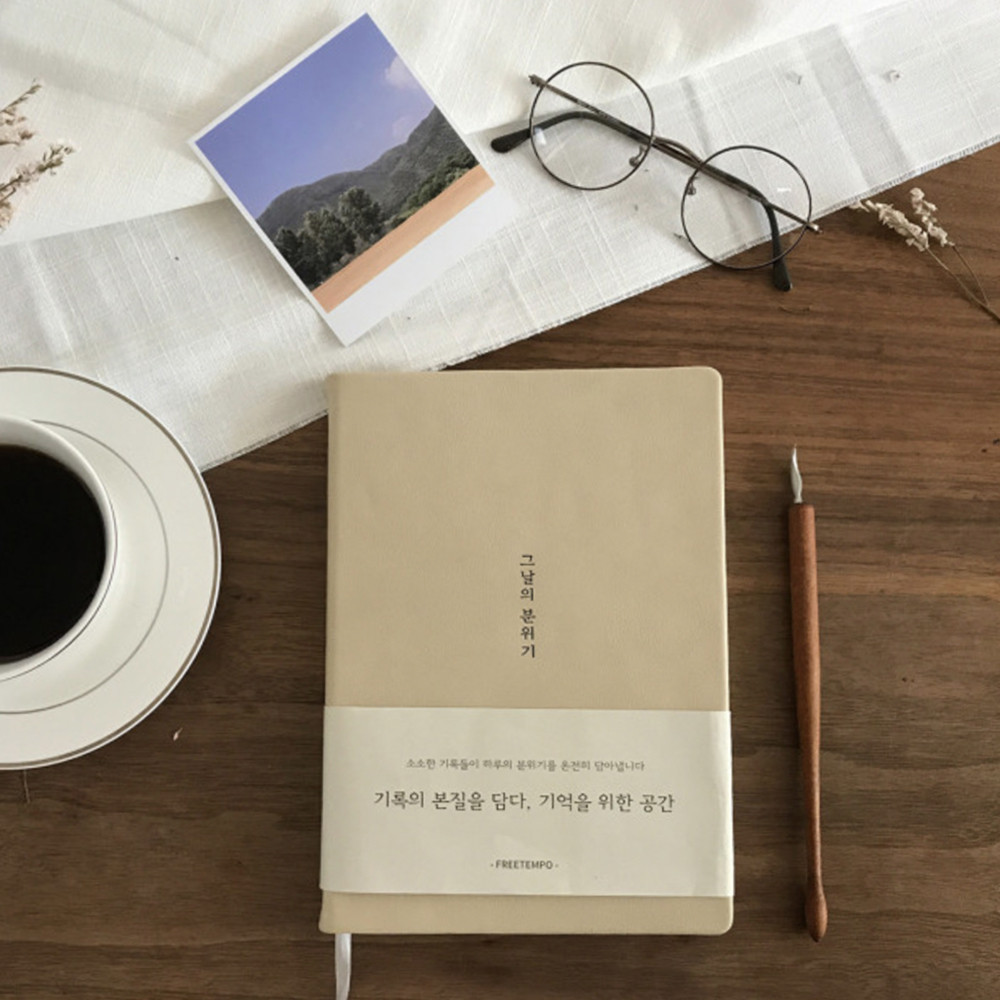 그날의분위기 다이어리 경성 양장 만년 일기장 A5 - 상세 이미지 2