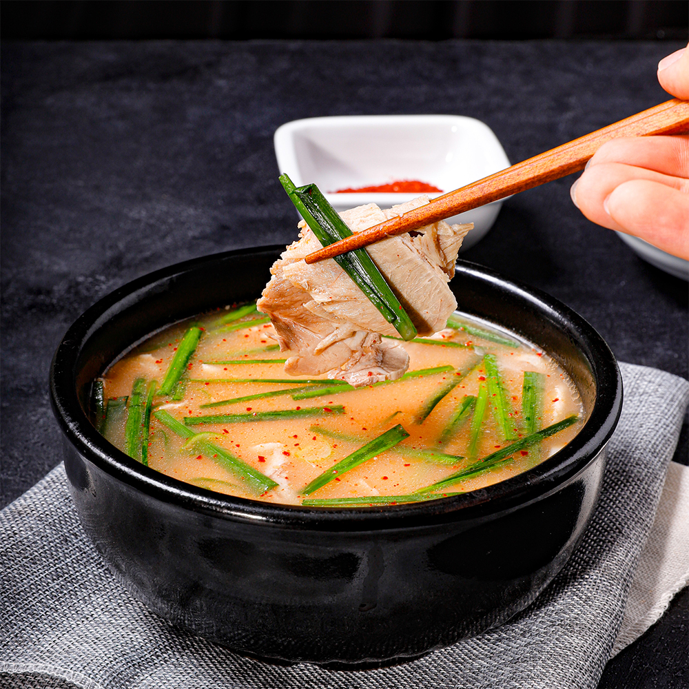 참도깨비 부산 돼지국밥 600g 2팩 양념다대기 포함 - 상세 이미지 4