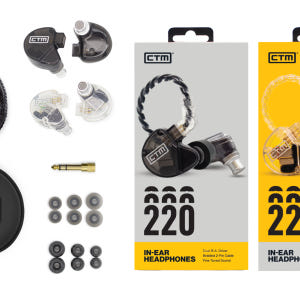 CTM Clear Tune Monitors CE220 듀얼 B.A 드라이... 개봉기 | 실사용 후기 - 상품 이미지 3