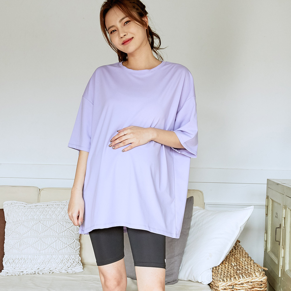 블룸마터니티 액티브 5부 임산부워터레깅스 임산부수영복 태교여행 임산부래쉬가드 - 상세 이미지 5