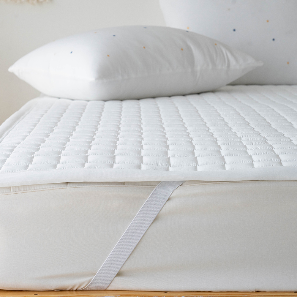 슈퍼싱글패드 알러지케어 퓨어모달 논슬립 고무밴드 침대패드