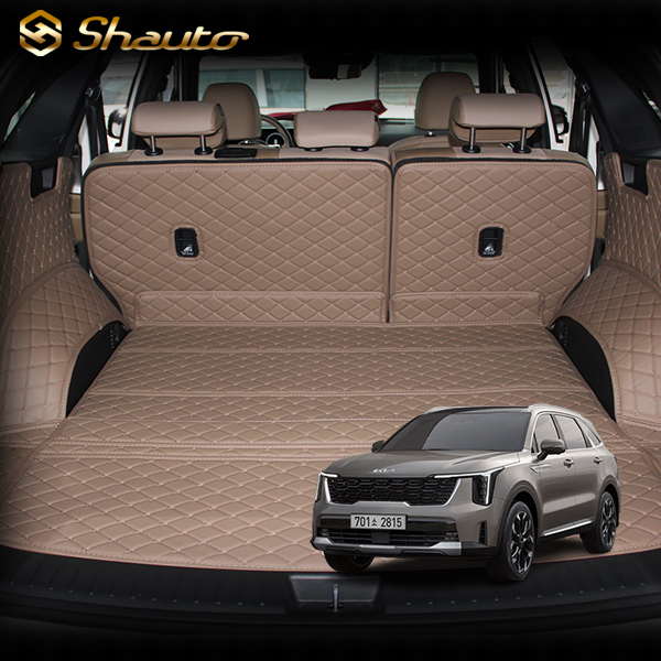 샤오토 더 뉴 쏘렌토 MQ4 트렁크매트 풀커버 세트 차박 매트 5인승 크렐사운드 유 제품 이미지