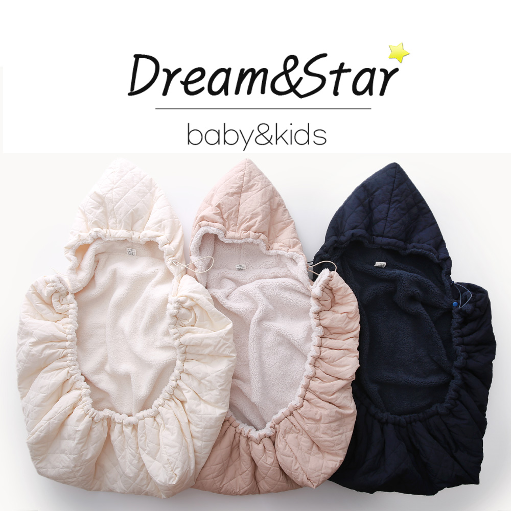 [꿈과별]코코잠 패딩 아기띠워머 바람막이 아기망토