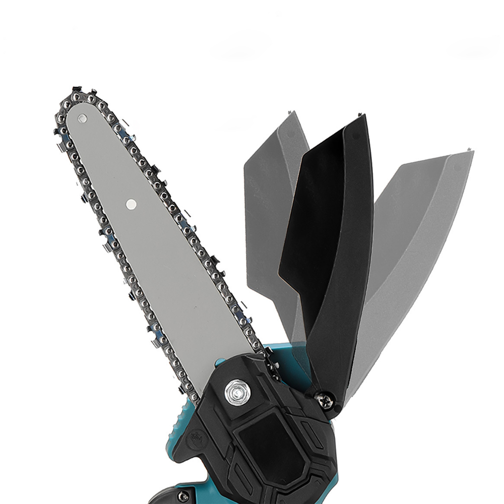 헤몬 21V 무선 전기톱 20cm 충전식 전동 체인톱 풀세트 이미지 4