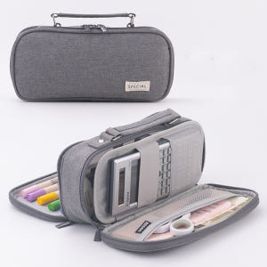 천필통 중학생 고등학생 대학생 귀여운 대용량필통 투지퍼 ANGOO 실사용 후기 | 효과 있을까? - 상품 이미지 4