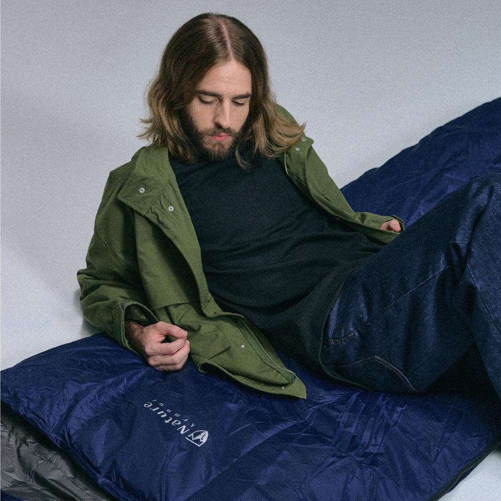 네이처아머 캠핑 침낭 구스 이불 거위털 백패킹 사계절 동계 겨울 버닝 단품 1개