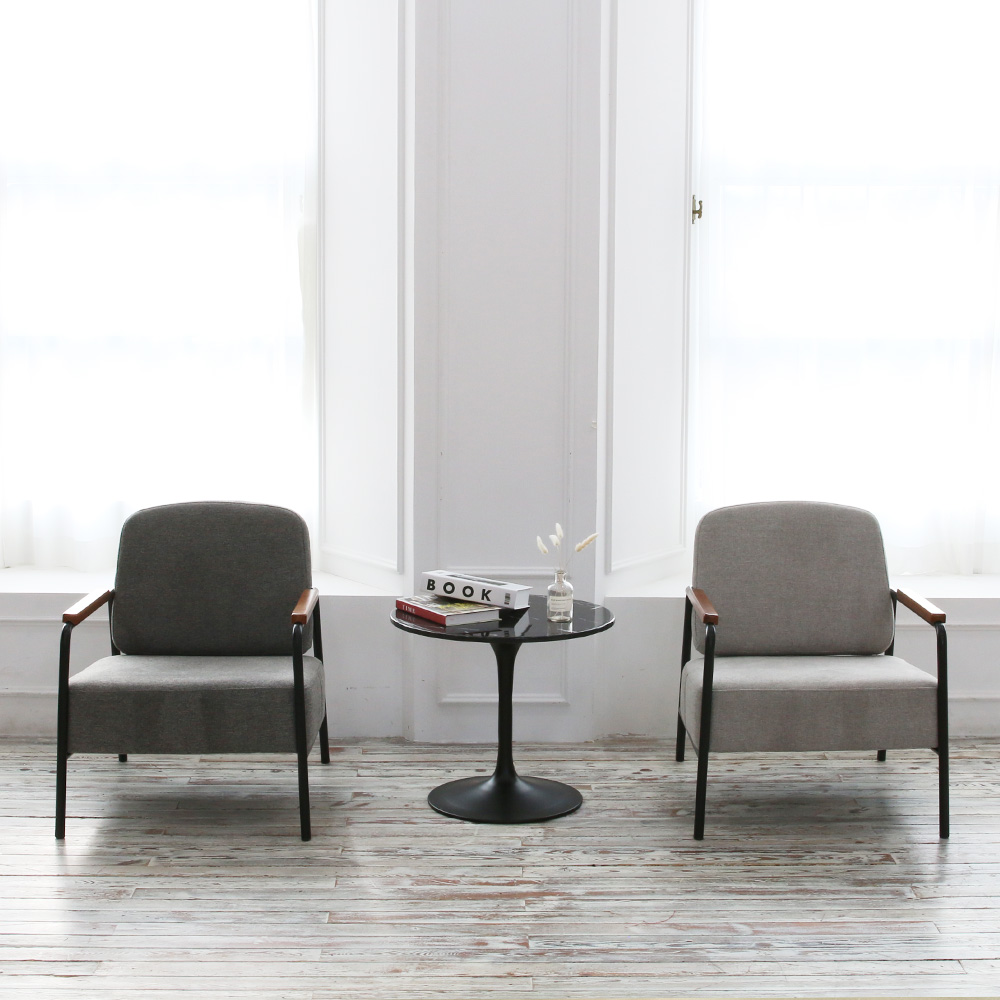 까사 1인용 안락의자 인테리어 디자인 패브릭소파 라운지 암체어