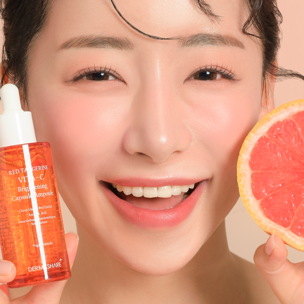 더마쉐어 레드향 비타씨 브라이트닝 캡슐 세럼 미백 기미 보습 주름케어 영양 앰플 50mL 이미지 7