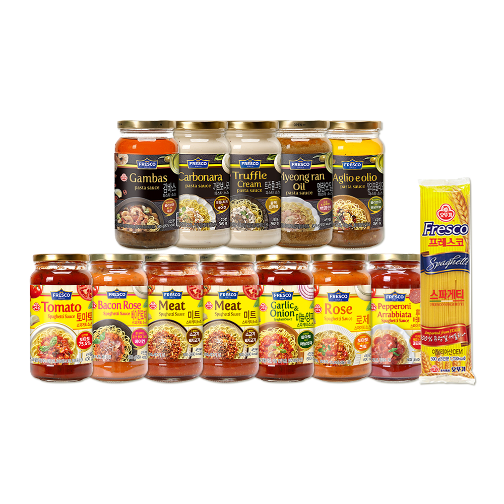 [4개 이상 25% 할인] 오뚜기 프레스코 토마토 파스타소스 600g 외 11종 이미지 2
