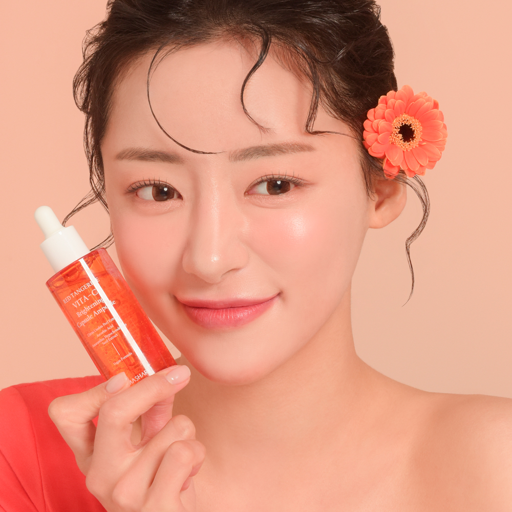 더마쉐어 레드향 비타씨 브라이트닝 캡슐 세럼 미백 기미 보습 주름케어 영양 앰플 50mL 이미지 8