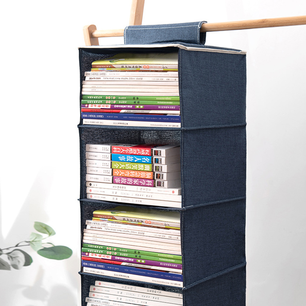 탄탄한 공중부양 옷정리함 4단 바지 옷 정리 트레이 옷장 수납 정리함