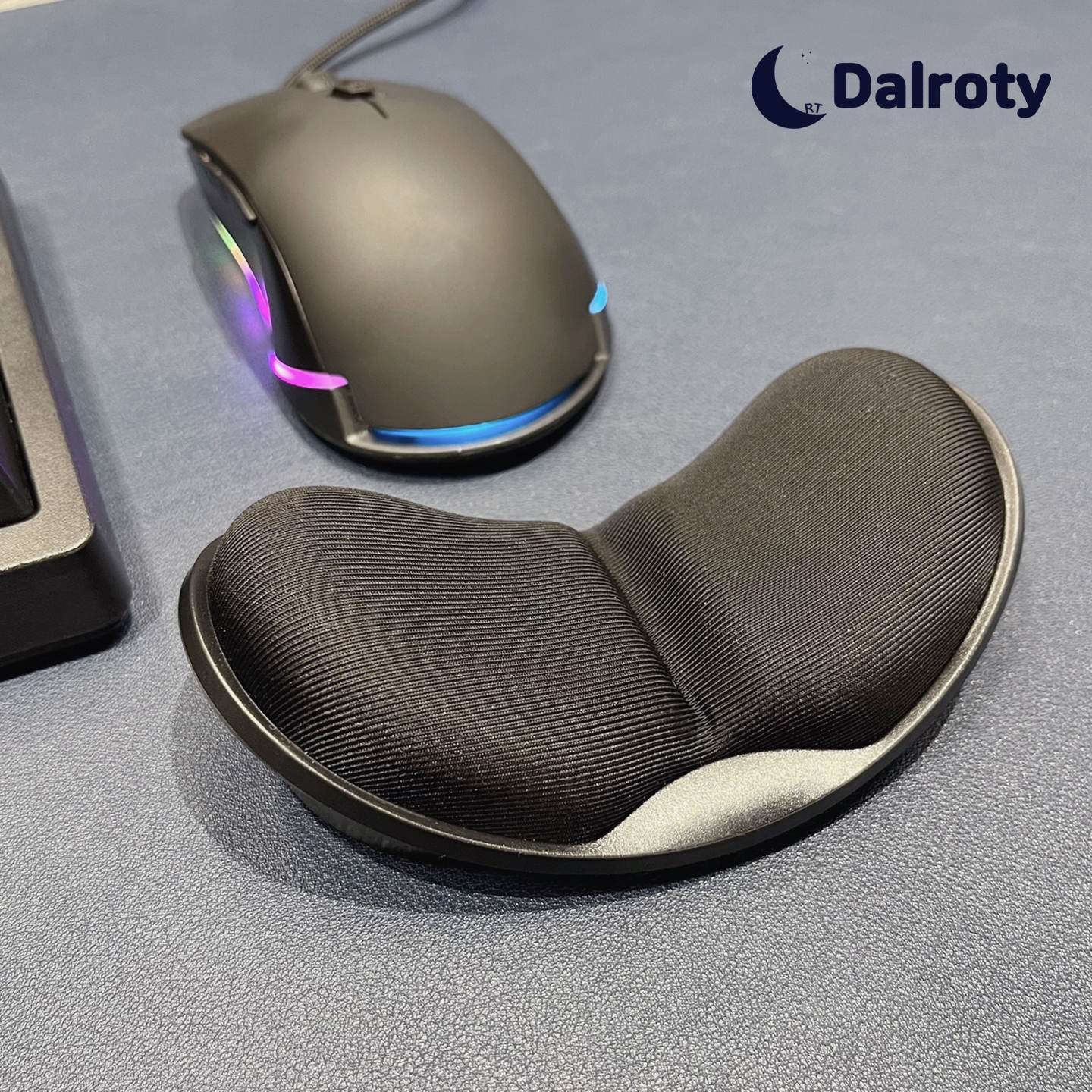 [통증방지] 고급 마우스손목받침대 키보드 팜레스트 마우스 쿠션 보호대