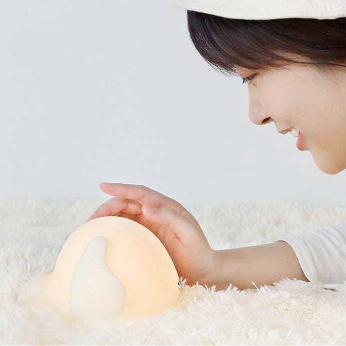 강아지 디자인 무선 아기방조명