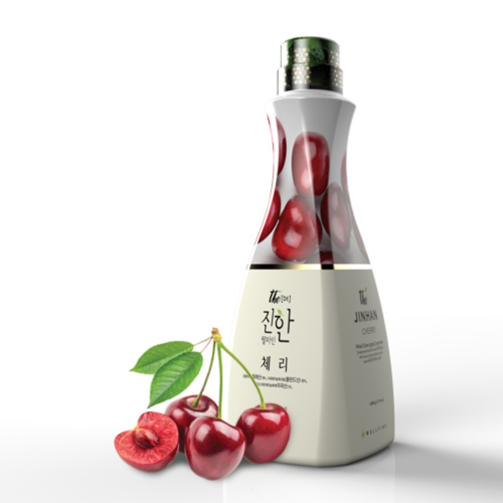 웰파인 더진한 체리농축에이드 과일음료베이스 1.5kg 카페재료+펌프지원