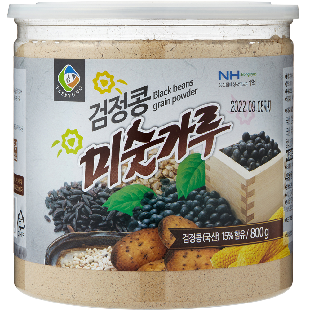 검정콩 서리태 미숫가루 간편한 식사대용식 대용량 800g 이미지 7