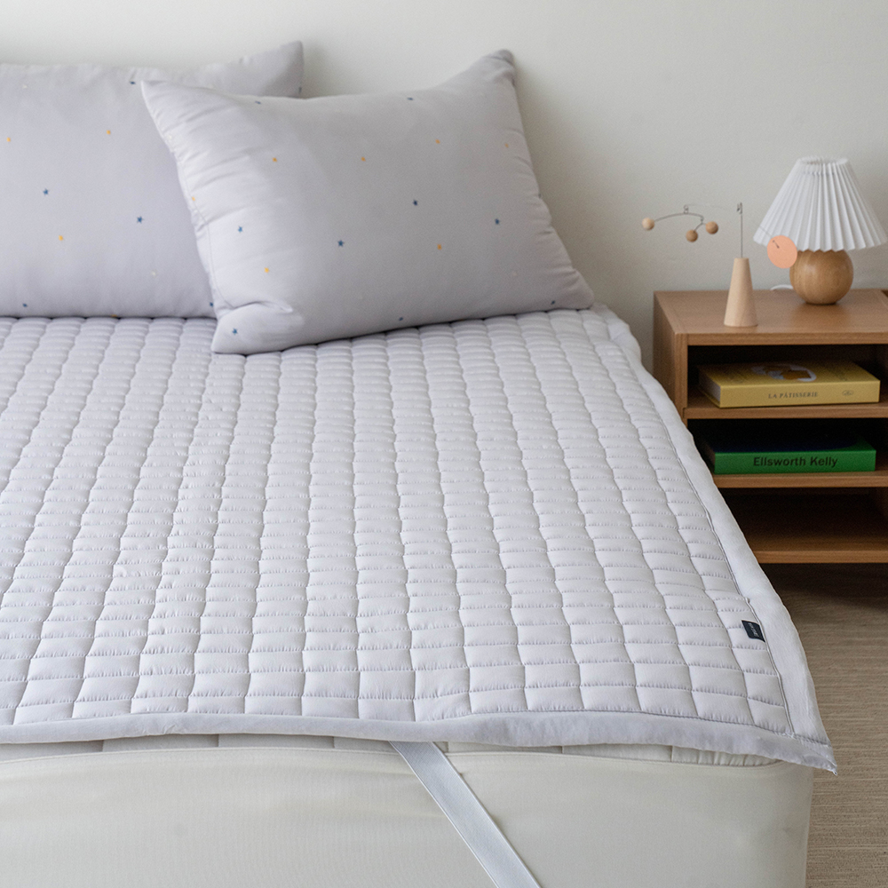 슈퍼싱글패드 알러지케어 퓨어모달 논슬립 고무밴드 침대패드