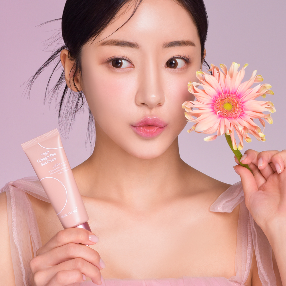 비건 콜라겐 썬블럭 빅 썬크림 워터프루프 자외선차단제 선크림 SPF50+PA++++ - 상세 이미지 4
