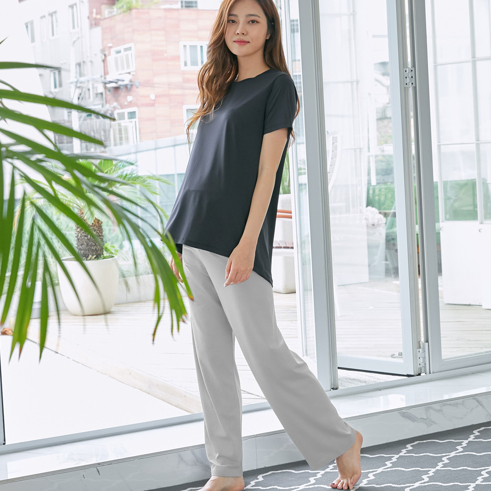 블룸마터니티 와이드 임산부요가바지 임부복 임산부요가복 - 상세 이미지 3